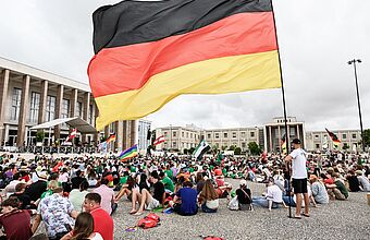 Pilger aus Deutschland auf dem Weltjugendtag
